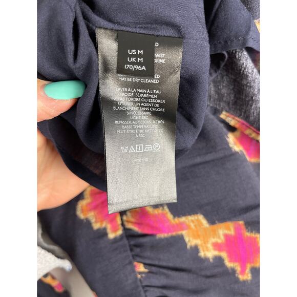 Anthropologie Candy Crush Puffed Long Sleeve Tiered‎ Mini Dress Size Medium - Picture 13 of 16